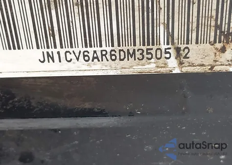 2013 Infiniti G37X z USA, uszkodzony, nr VIN JN1CV6AR6DM350572